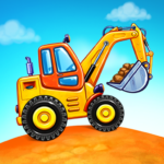 Truck games for kids – build a house, car wash MOD