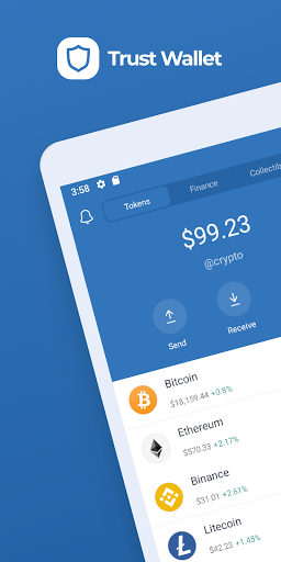 Trust Crypto amp Bitcoin Wallet mod screenshots 1