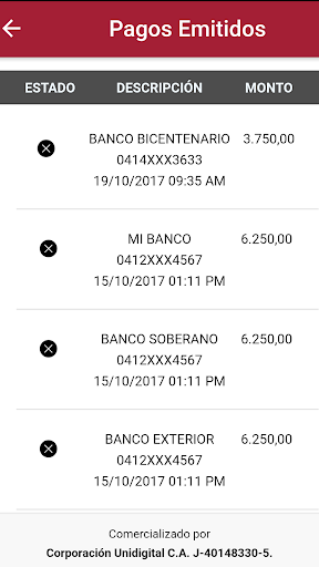 Tu Pago Movil Banco Bicentenario mod screenshots 4