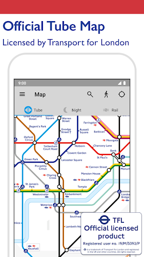 Tube Map – TfL London Underground route planner mod screenshots 1