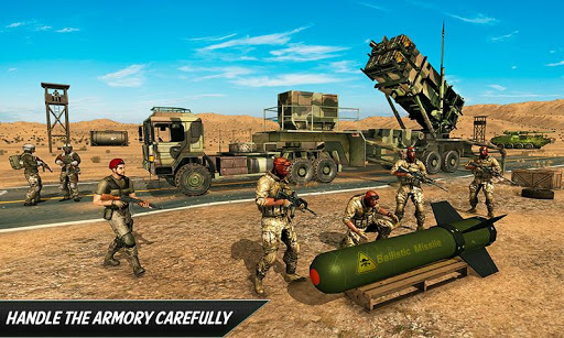 US Army Missile Attack Army Truck Driving Games mod screenshots 1
