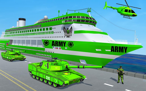 US Army Ship TransportTank Simulator Games mod screenshots 1
