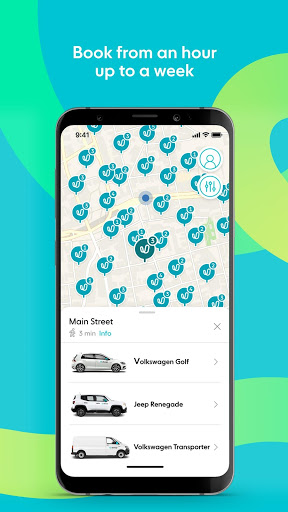 Ubeeqo Carsharing – Hourly or daily car rental mod screenshots 3