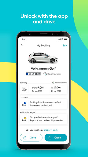 Ubeeqo Carsharing – Hourly or daily car rental mod screenshots 5