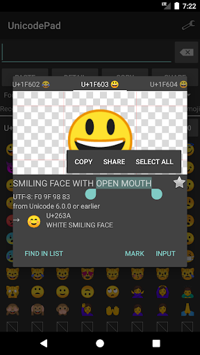 Unicode Pad mod screenshots 1