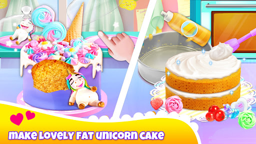 Unicorn Chef Cooking Games for Girls mod screenshots 2