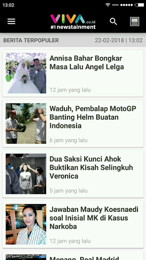 VIVA – Berita Terbaru – Streaming tvOne amp ANTV mod screenshots 4