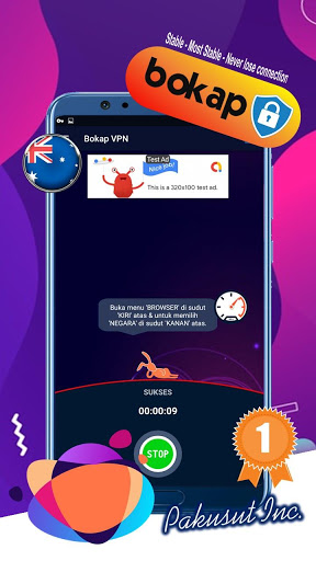 VPN Bokap Buka Blokir mod screenshots 5