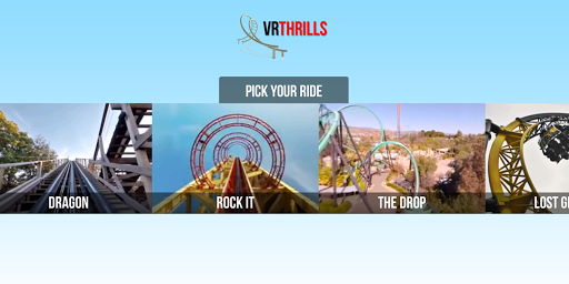 VR Thrills Roller Coaster 360 Cardboard Game mod screenshots 1