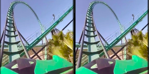 VR Thrills Roller Coaster 360 Cardboard Game mod screenshots 3