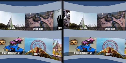VR Thrills Roller Coaster 360 Cardboard Game mod screenshots 4