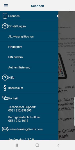 VW Financial Services photoTAN mod screenshots 1
