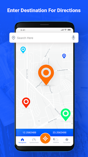 Voice GPS Driving Directions GPS Navigation Maps mod screenshots 1