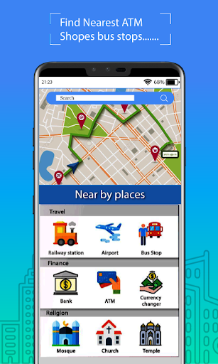 Voice GPS Driving Route Gps Navigation amp Maps mod screenshots 3