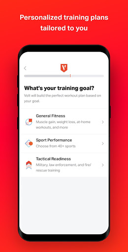 Volt Gym amp Home Workout Plans mod screenshots 2