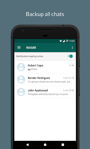 WAMR – Recover deleted messages amp status download mod screenshots 1