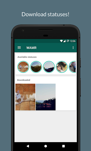 WAMR – Recover deleted messages amp status download mod screenshots 4