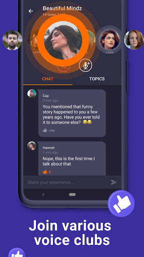 Wakie Voice Chat – Talk to Strangers mod screenshots 3