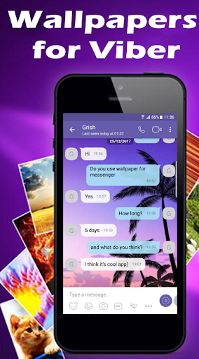 Wallpapers for Viber Messenger and Chat mod screenshots 2