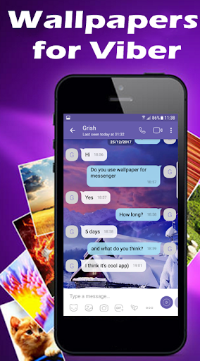 Wallpapers for Viber Messenger and Chat mod screenshots 3