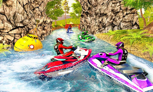 Water Jet Ski Boat Racing 3D mod screenshots 3