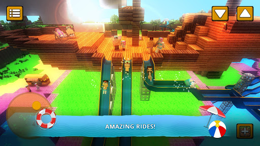 Water Park Craft GO Waterslide Building Adventure mod screenshots 3