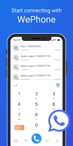 WePhone – Free Phone Calls amp Cheap Calls mod screenshots 1