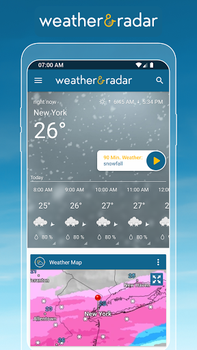 Weather amp Radar USA – Snow radar and alerts mod screenshots 1