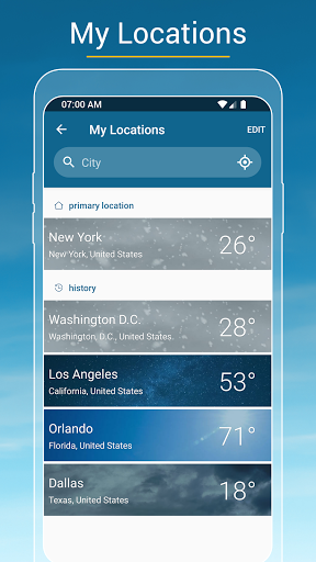 Weather amp Radar USA – Snow radar and alerts mod screenshots 4