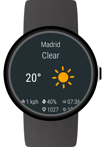 Weather for Wear OS Android Wear mod screenshots 1