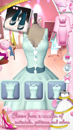Wedding Dress Maker and Shoe Designer Games mod screenshots 4