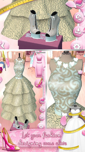 Wedding Dress Maker and Shoe Designer Games mod screenshots 5