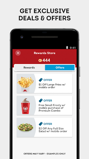 Wendys Earn Rewards Order Food amp Score Offers mod screenshots 3
