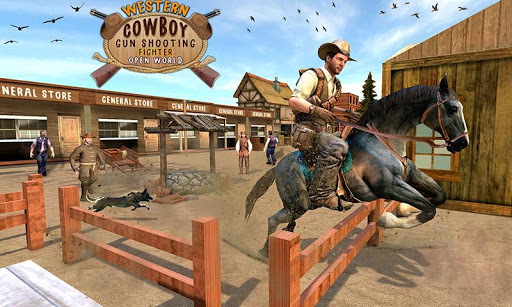 Western Cowboy Gun Shooting Fighter Open World mod screenshots 1