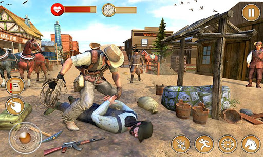 Western Cowboy Gun Shooting Fighter Open World mod screenshots 2