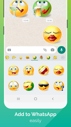 WhatSmiley – Smileys Stickers amp WAStickerApps mod screenshots 2