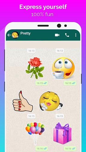 WhatSmiley – Smileys Stickers amp WAStickerApps mod screenshots 4