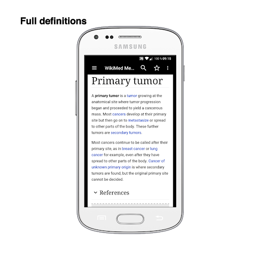 WikiMed mini – Offline Medical Wikipedia mod screenshots 1