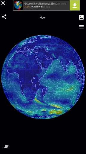 Wind Map Hurricane Tracker 3D Globe amp Alerts mod screenshots 1