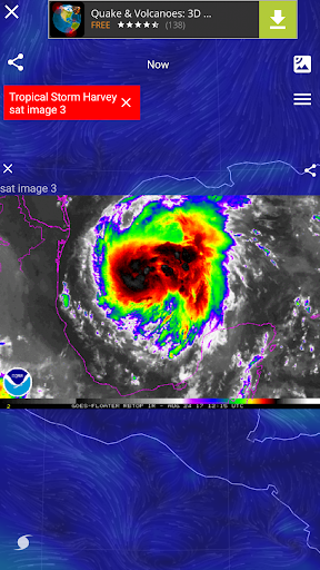 Wind Map Hurricane Tracker 3D Globe amp Alerts mod screenshots 3