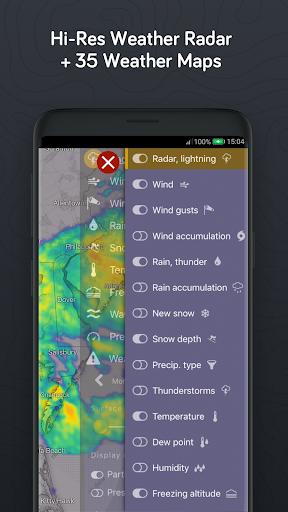 Windy.com – Weather Radar Satellite and Forecast mod screenshots 5