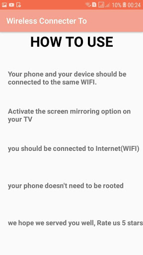 Wireless TV Connector Screen mirroring mod screenshots 3