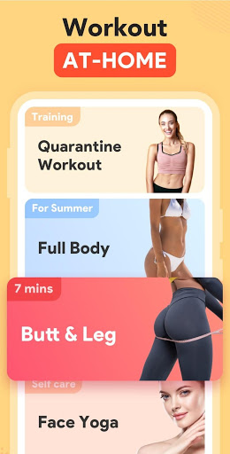 Women Workout at Home – Female Fitness mod screenshots 1
