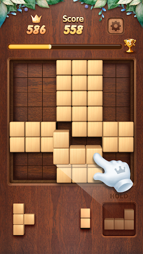 Wood Block Puzzle 3D – Classic Wood Block Puzzle mod screenshots 2