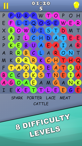 Word Search Play infinite number of word puzzles mod screenshots 2