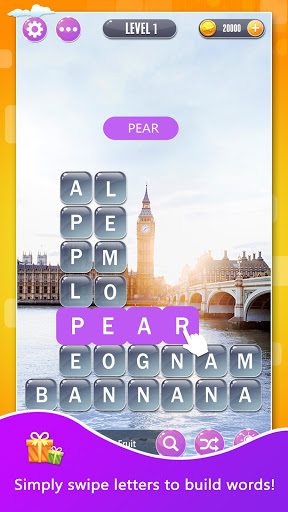 Word Town Search find amp crush in crossword games mod screenshots 1