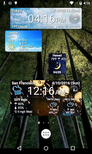 World Weather Clock Widget mod screenshots 2