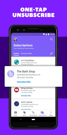 Yahoo Mail Organized Email mod screenshots 1
