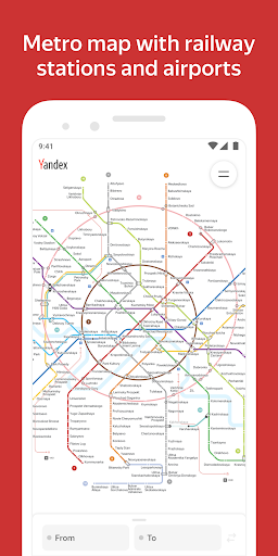 Yandex.Metro detailed metro maps and route times mod screenshots 1