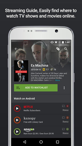 Yidio – Streaming Guide – Watch TV Shows amp Movies mod screenshots 1
